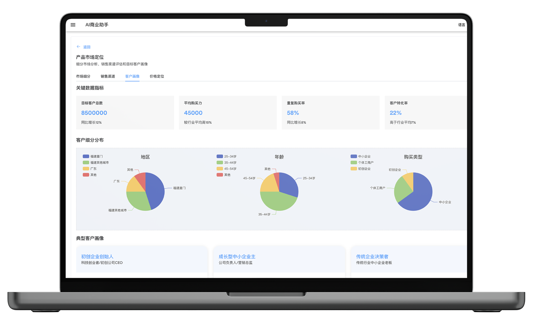 HS AI Business Assistant Intelligent Agent Product Display